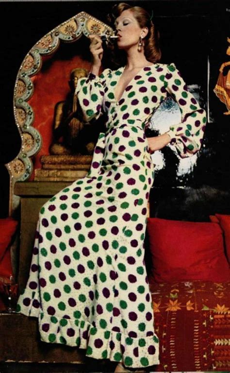 yves saint laurent 1970s collections.